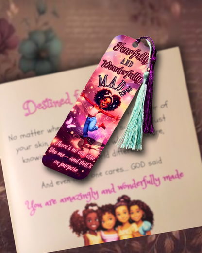 "Inspired to Be Collection..." Traditional Bookmark(s)/w Tassels