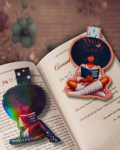 "Faith Over Fear" Magnetic Bookmark(s)