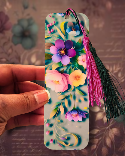 "Still Blooming... Still Chosen... Still Enough..." Traditional Bookmark/w Tassels
