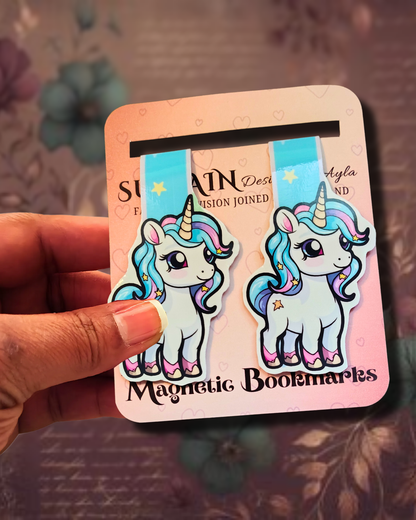 "Sweet Baby Unicorn" Magnetic Bookmark(s)