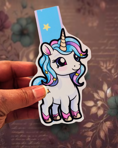 "Sweet Baby Unicorn" Magnetic Bookmark(s)